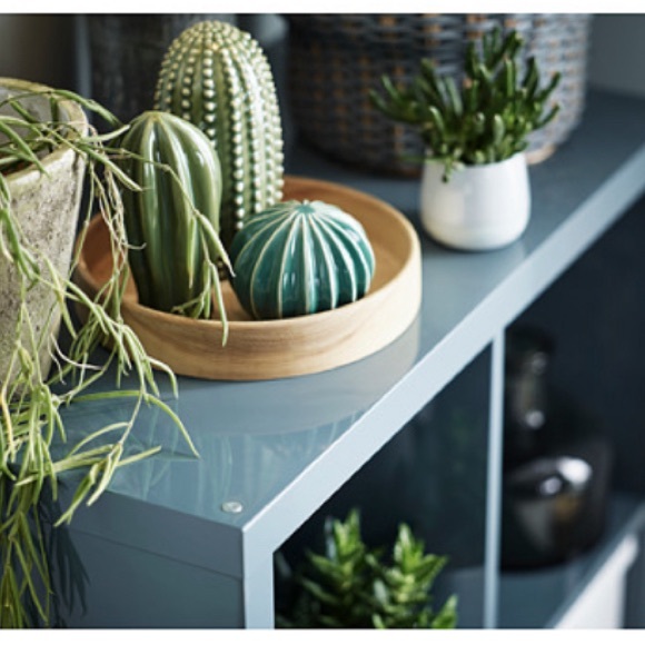 Ikea cactus 🌵 SJÄLSLIGT stoneware pottery set of 3 - Picture 10 of 17